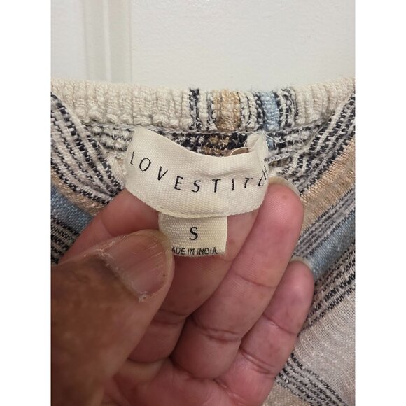 Love Stitch Blue & Beige Plaid Sleeveless Sundress With Adjustable Straps & Pock - Picture 9 of 11